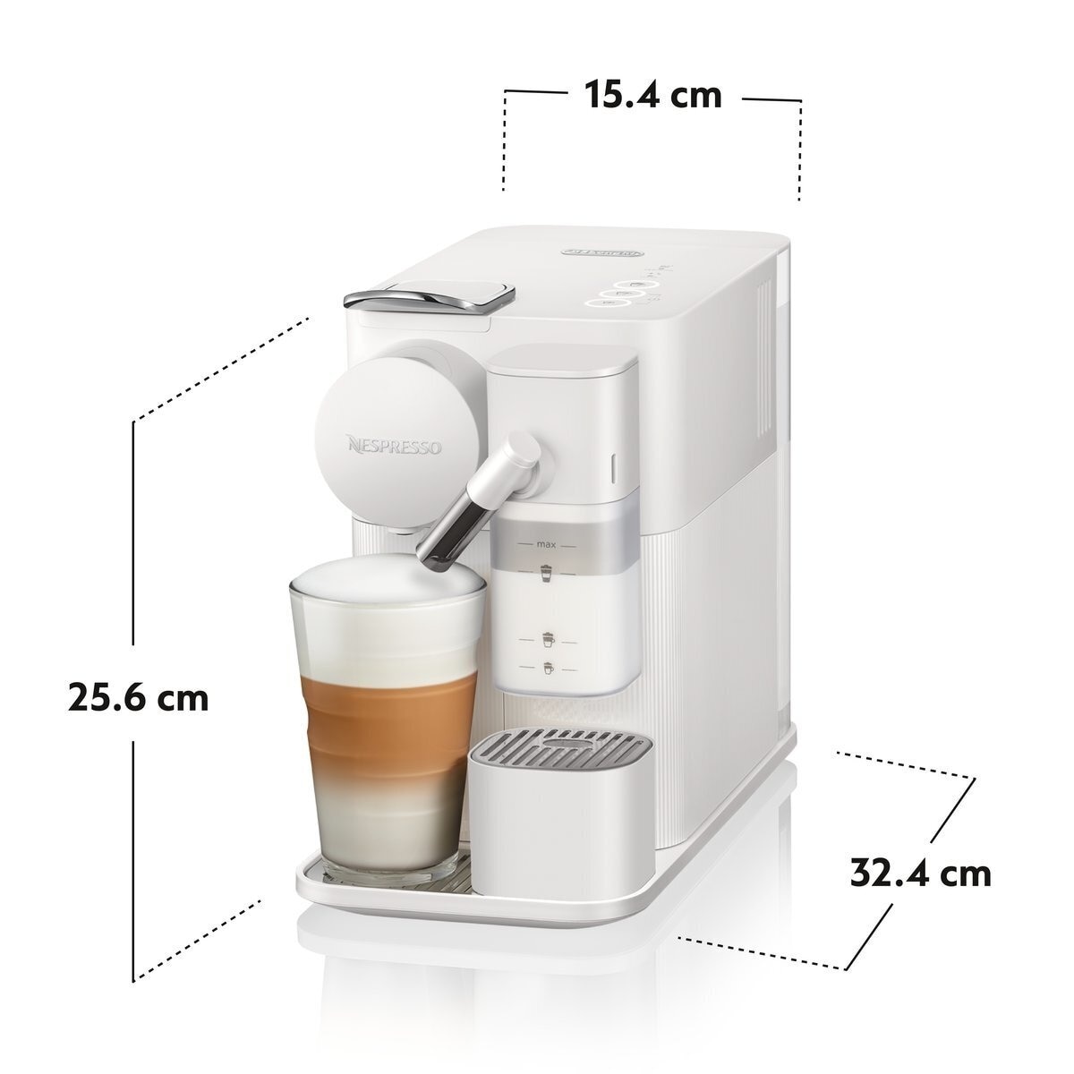 NESPRESSO F121 Lattissima One Porcelain Coffee Machine | Fortress