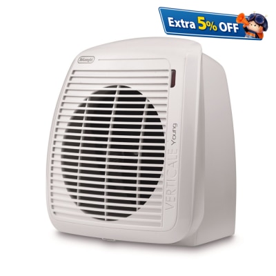 DELONGHI HVY1020.W Vertical Young Series Fan Heater