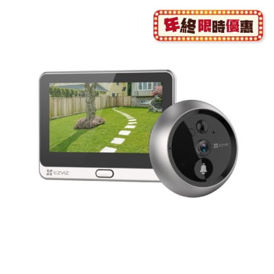 EZVIZ DP2C 1080p全无线智能猫眼摄像头+门铃