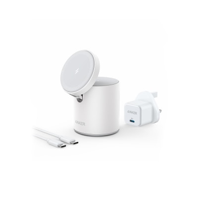 Anker MagGo 623 2合1磁吸無線充電座