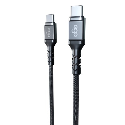 ego CC20-02 Wiry Max USB-C to USB-C 100W PD charging cable (20cm)
