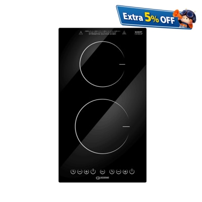 GOODWAY 威馬 GHC20287 嶔入式/ 座檯式雙頭電磁爐 電磁爐