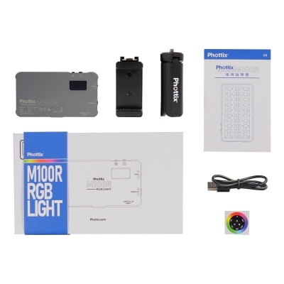 Phottix M100R 补光灯适用于智能手机