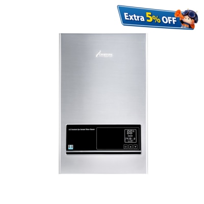 Lighting LJ-122TSN 12L Town gas back flue water heater (Sliver)