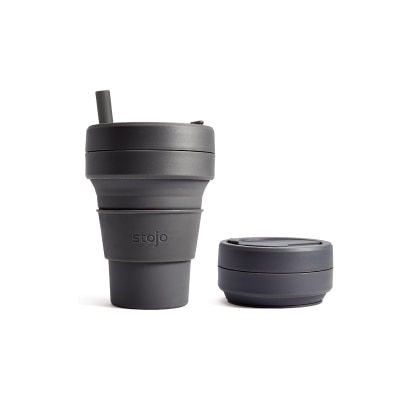 Stojo 专利环保高耐热矽胶折叠杯 16oz 单色