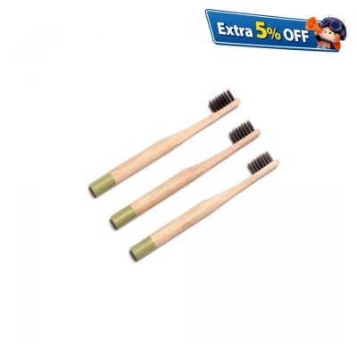 Slowood Eco Bamboo Tooth Brushes - Child (3Pcs)