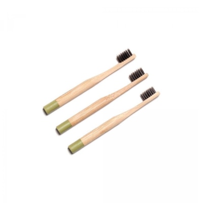 Slowood 环保竹制牙刷 - 小童 (3件)