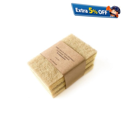 Slowood 天然纖維海綿 (3片裝)
