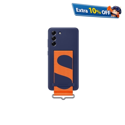 SAMSUNG 三星电子 Galaxy S21 FE 矽胶薄型背盖(附指环带) 手机外壳