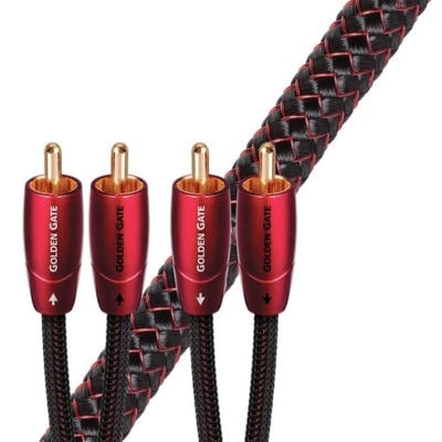 AUDIO QUEST 线圣 Golden Gate RCA 去 RCA (1.5米) 接线