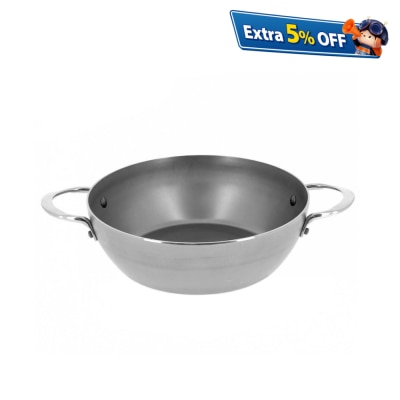 de Buyer Mineral B Element - Country Frypan with 2  tube handles 28cm