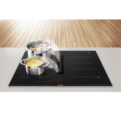 BOSCH PXX875D67E Induction hob with Integrated Ventilaion Module Built in Induction cooker
