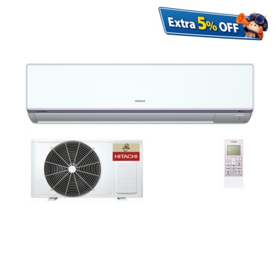 HITACHI 日立 RASDX18HNK Frost Wash 2匹結霜淨化纖巧420變頻冷暖分體機