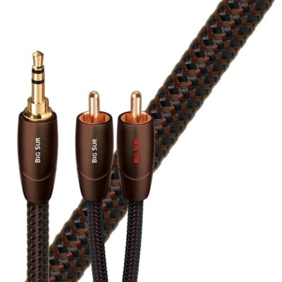 AUDIO QUEST 线圣 Big Sur 3.5mm 去 2RCA (2.0米) 接线