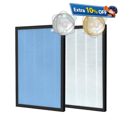 MAXELL 麦克赛尔 银铜离子抗病毒专用HEPA高效滤网 (适用于MXAP-HEP200 除菌空气淨化机)