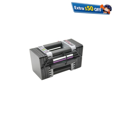 PowerBlock ELITE EXP 可调重及加重哑铃, 5-50磅 (一隻)