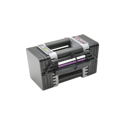 PowerBlock - ELITE EXP Stage 1 Adjustable Dumbbell, 5-50lbs (Pack of 1)