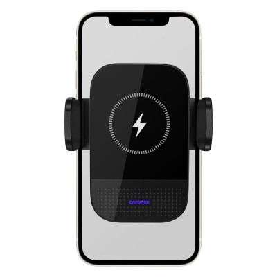 CAPDASE HR00-MS-11-LR95 MS Power - Tesla Vent 無線充電磁性自動夾車載支架