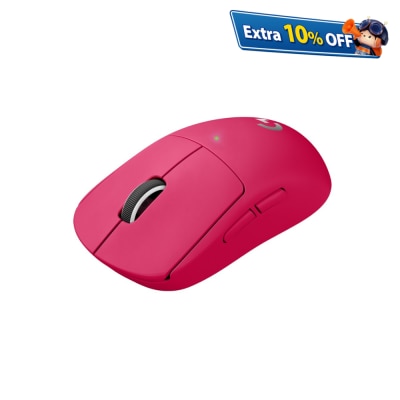 LOGITECH 罗技 PRO X SUPERLIGHT 无线游戏鼠标 粉红色特别版