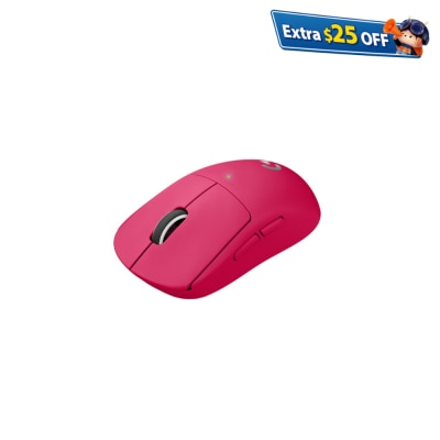LOGITECH 罗技 PRO X SUPERLIGHT 无线游戏鼠标 粉红色特别版
