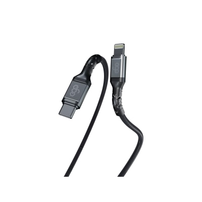 ego - CTL-20GREY WIRY MAX Type-C to Lightning Cable - 2M