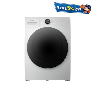 WHIRLPOOL FWMD10502GW 10.5kg Supreme Oxycare Front Loading Drum Washer