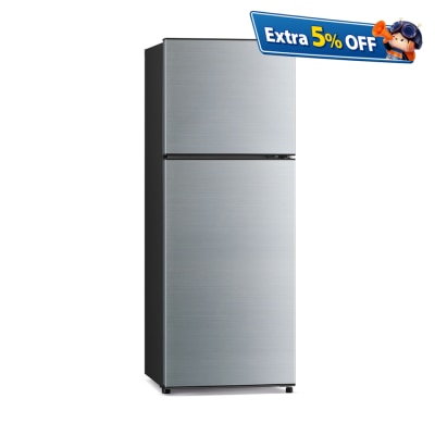 MITSUBISHI MR-FC29EP-SSL-H 2-Door Refrigerator (Sliver) (includes unpacking and moving appliance service)