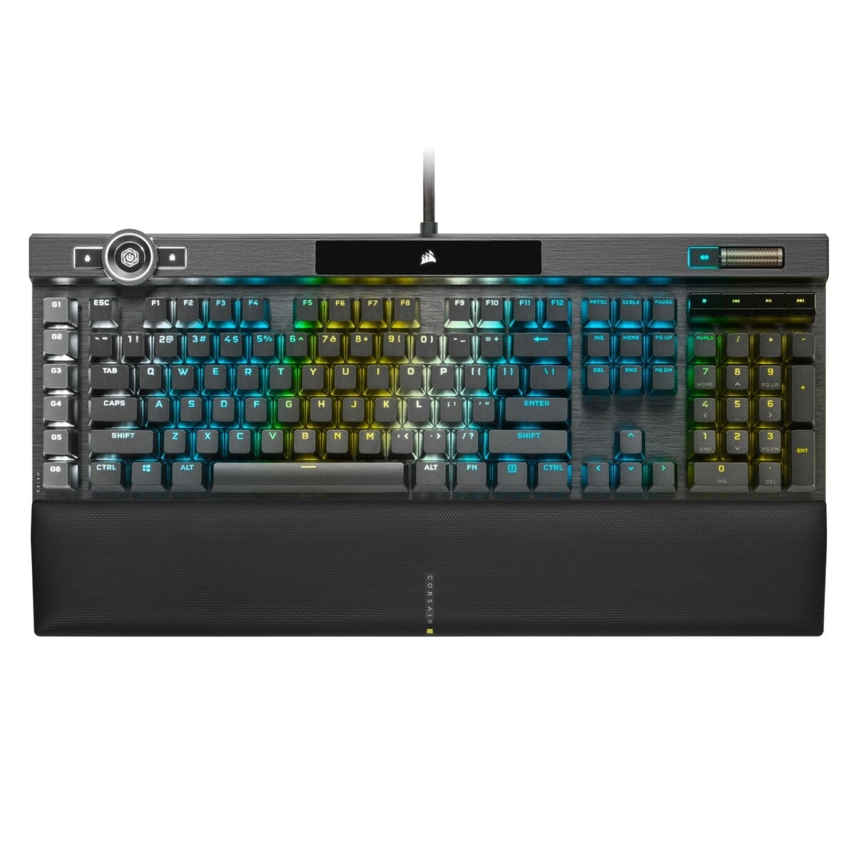 購買CORSAIR K100 RGB 機械有線遊戲鍵盤- Cherry MX Speed