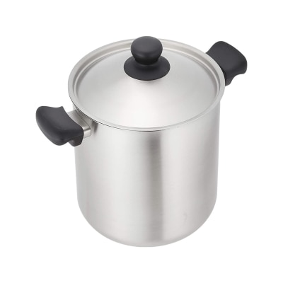 柳宗理 - 不鏽鋼(三層)雙耳深鍋22cm