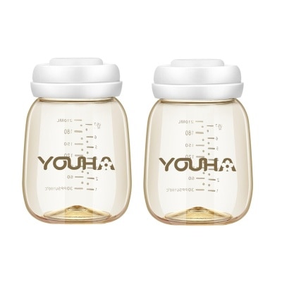 Youha优合 7oz / 210ml PPSU 储奶瓶连盖