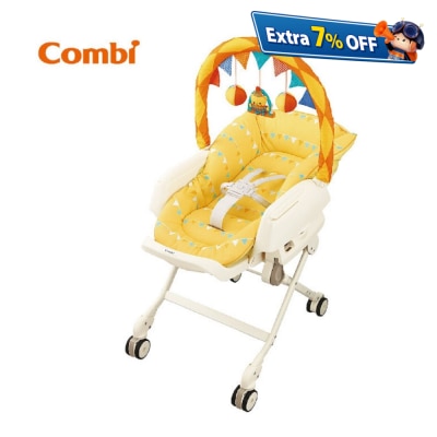 Combi康貝 Joy (YE) 嬰兒安撫餐搖椅 116699