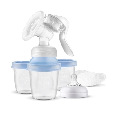 Philips Avent 手動吸乳器連儲奶杯套裝