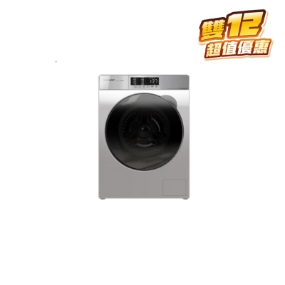 SHARP 声宝 ES-W850K-W 1200转前置式洗衣机