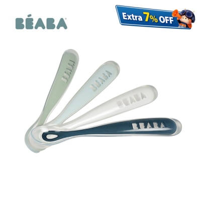 Beaba 第一阶段硅胶软勺 4支