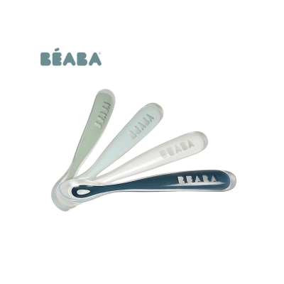 Beaba 第一階段矽膠軟勺4支