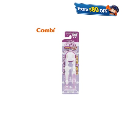 Combi Teteo Baby Toothbrush Step 2