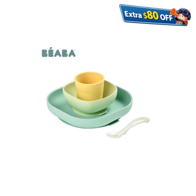 Beaba Silicone Suction Meal Set (4 pcs)