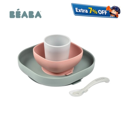 Beaba Silicone Suction Meal Set (4 pcs)