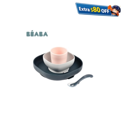 Beaba 矽膠餐具套裝（四件裝）