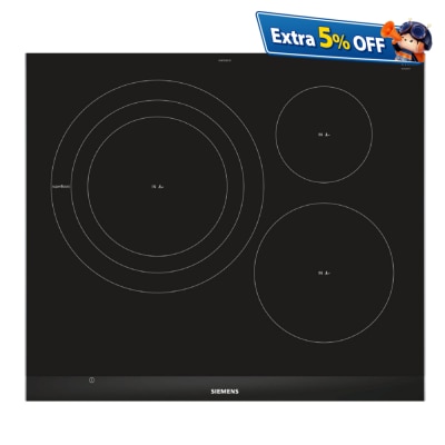 SIEMENS EH675LDC2E 60cm iQ300 3-zone induction hob Built in Induction cooker