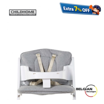 Childhome LAMBDA 高腳餐椅嬰兒成長座墊 - 灰色