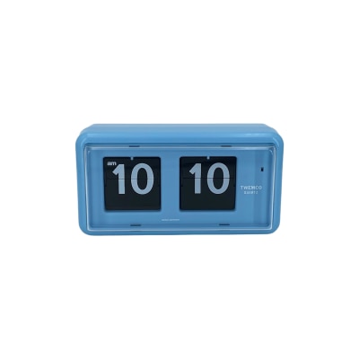 TWEMCO Battery Quartz Table/Wall Flip Clock QT-30