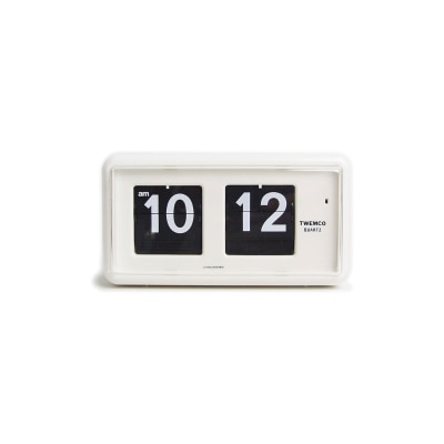 TWEMCO 桌上掛牆兼用翻頁鐘 QT-30