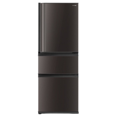 TOSHIBA GRRM424WEPMA37 3-Doors Inverter Compressor Refrigerator 268(L) (includes unpacking and moving appliance service)