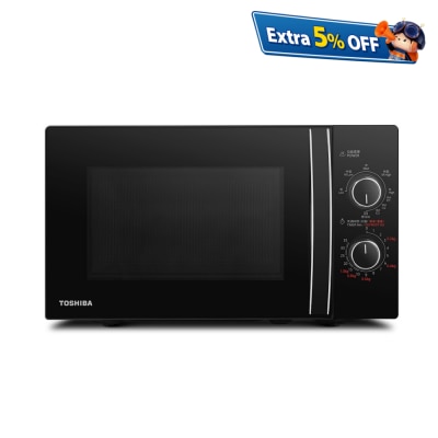 TOSHIBA 東芝 MWPMG20PBK 20公升旋鈕式燒烤微波爐