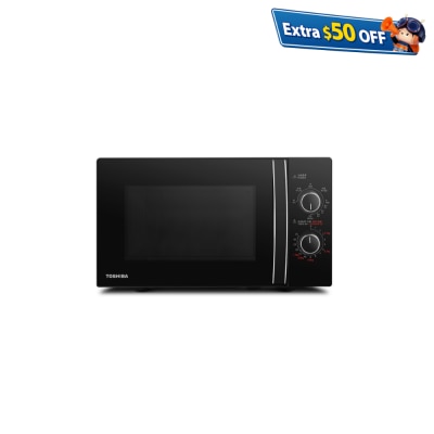 TOSHIBA 东芝 MWPMG20PBK 20公升旋钮式烧烤微波炉