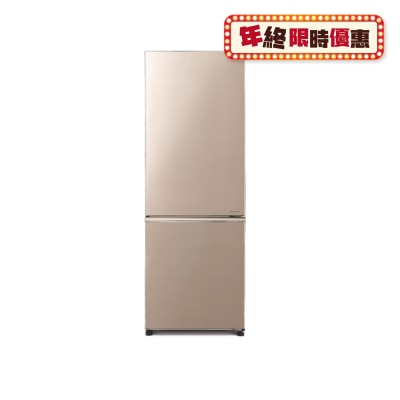 HITACHI 日立 R-B330P8HCNXB 日立纖巧變頻環保下置冰凍室雙門雪櫃 (包拆箱埋位)