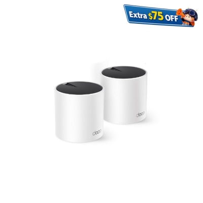 TP-Link Deco X55(2-pck) AX3000 双频 Wifi6 Mesh Router Mesh 路由器