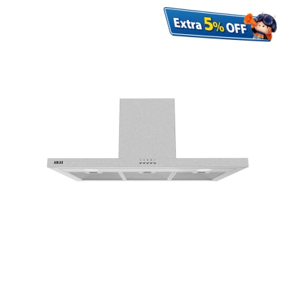 AKAI AKBH921 90cm Stainless Steel T-Shape Built in Cookerhood