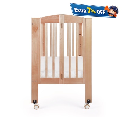 Baby Star Huggy Foldable Baby Cot with 3" Mattress